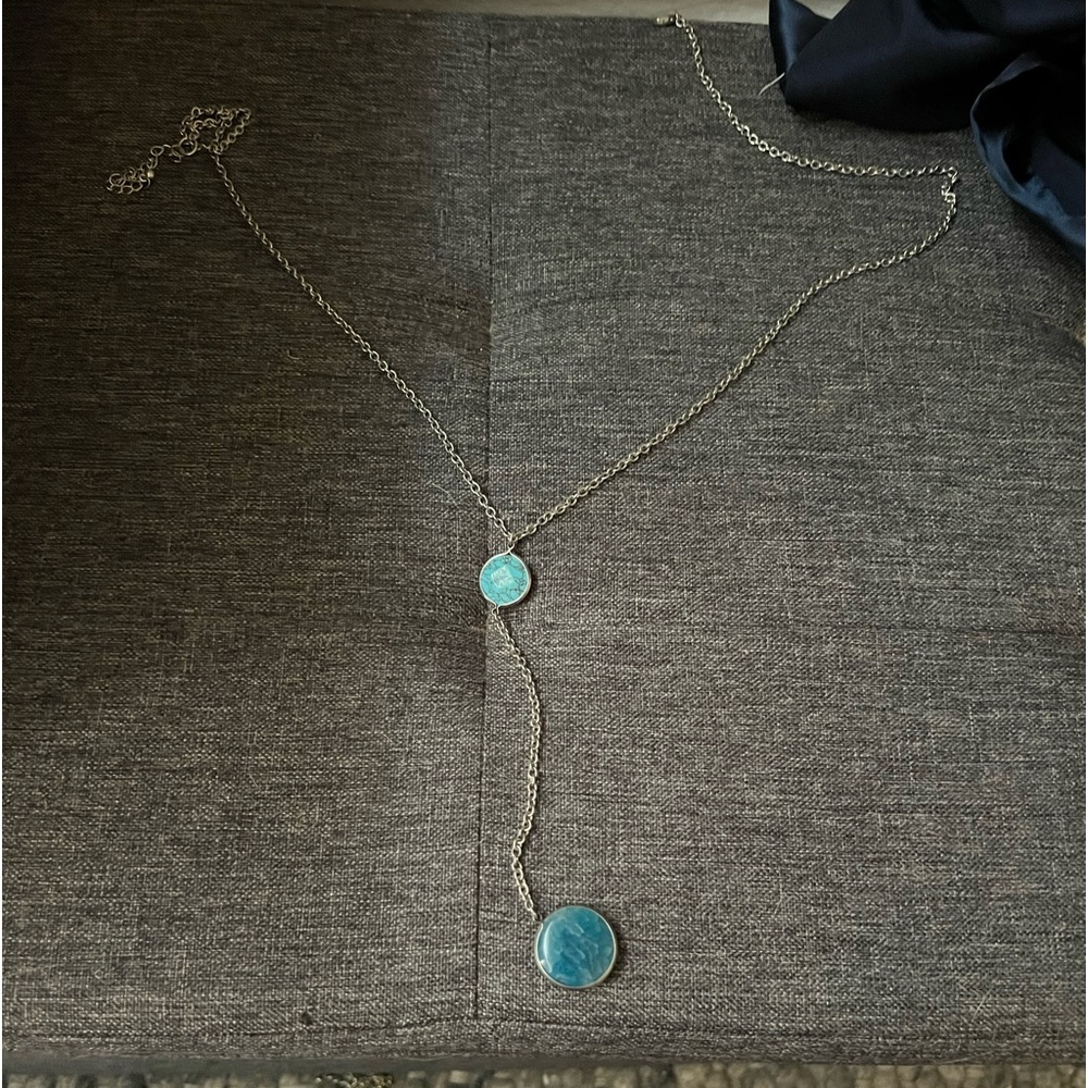 Long Maurice’s turquoise necklace